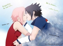 sakura e sasuke bacio